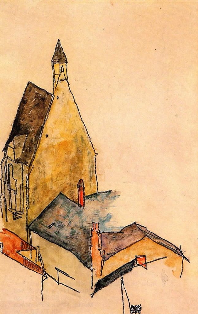 Egon Schiele Hospital church_ Molding